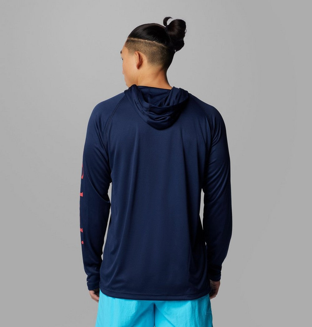 Men's Long-Sleeve Sun Hoodie - Gray