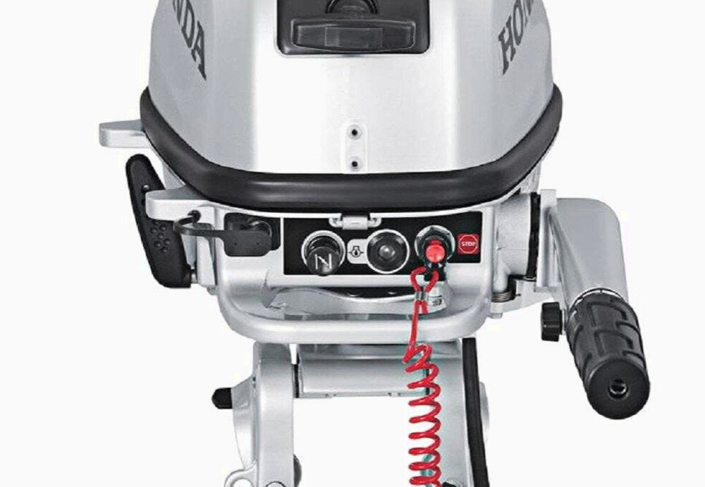 HONDA MARINE 5HP Outboard Motor With Tiller Handle 20 Shaft - BF5DHLHNA