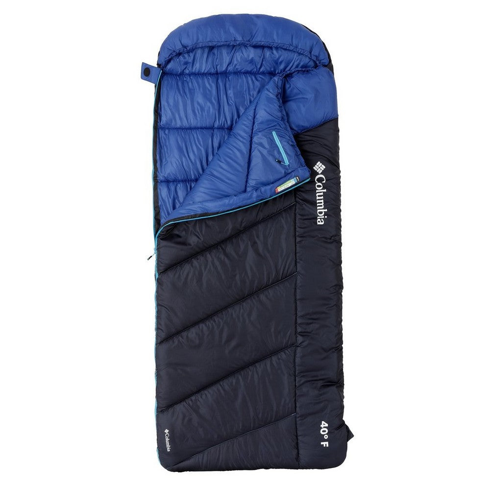 40°F Hooded Sleeping Bag - Blue