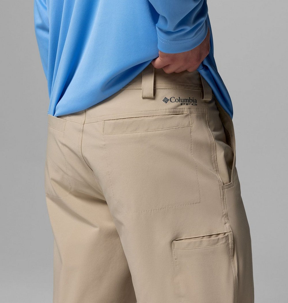 Men's Stretch Fishing Shorts - Tan