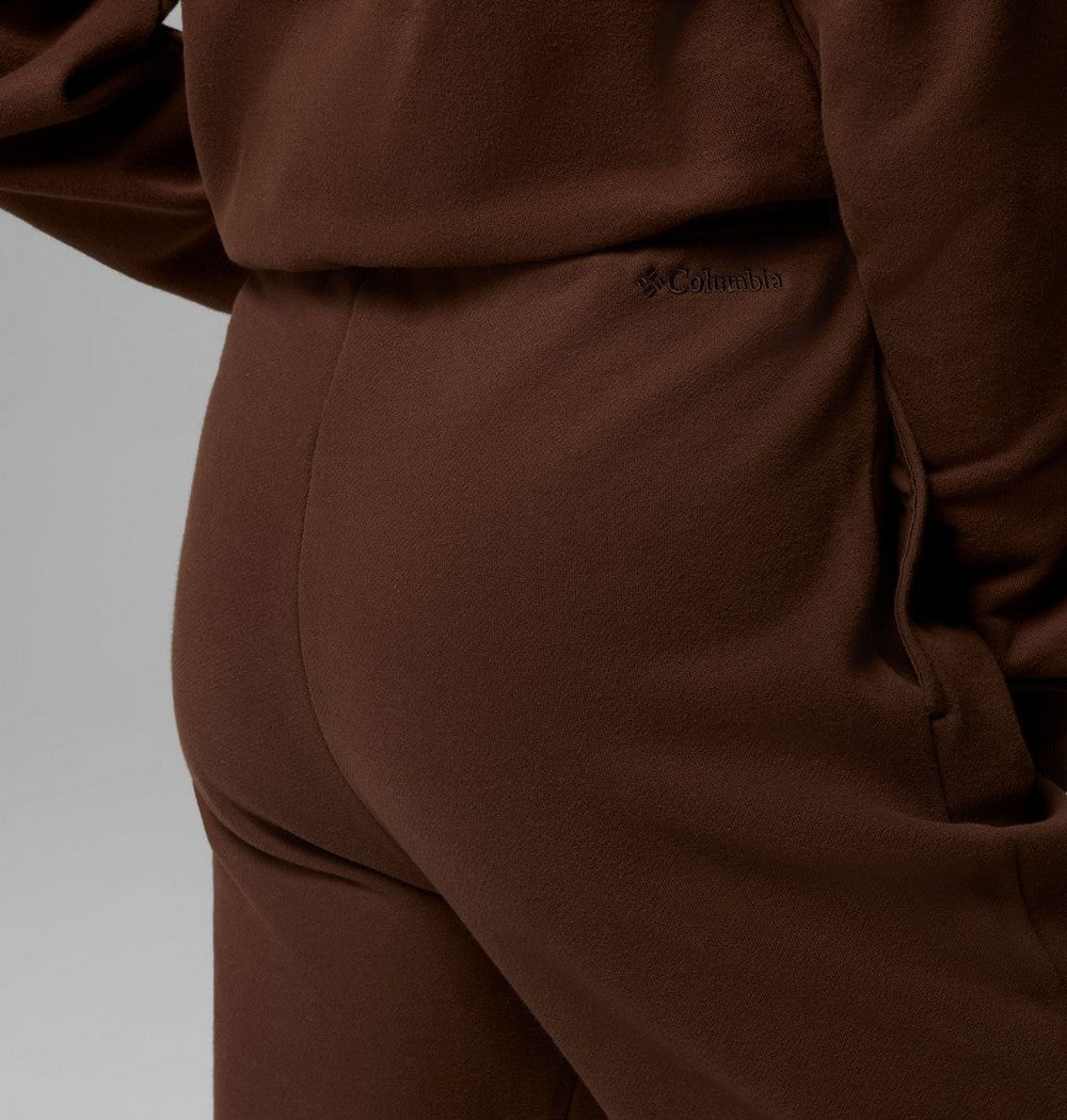 Women's Cotton Blend Joggers - Brown