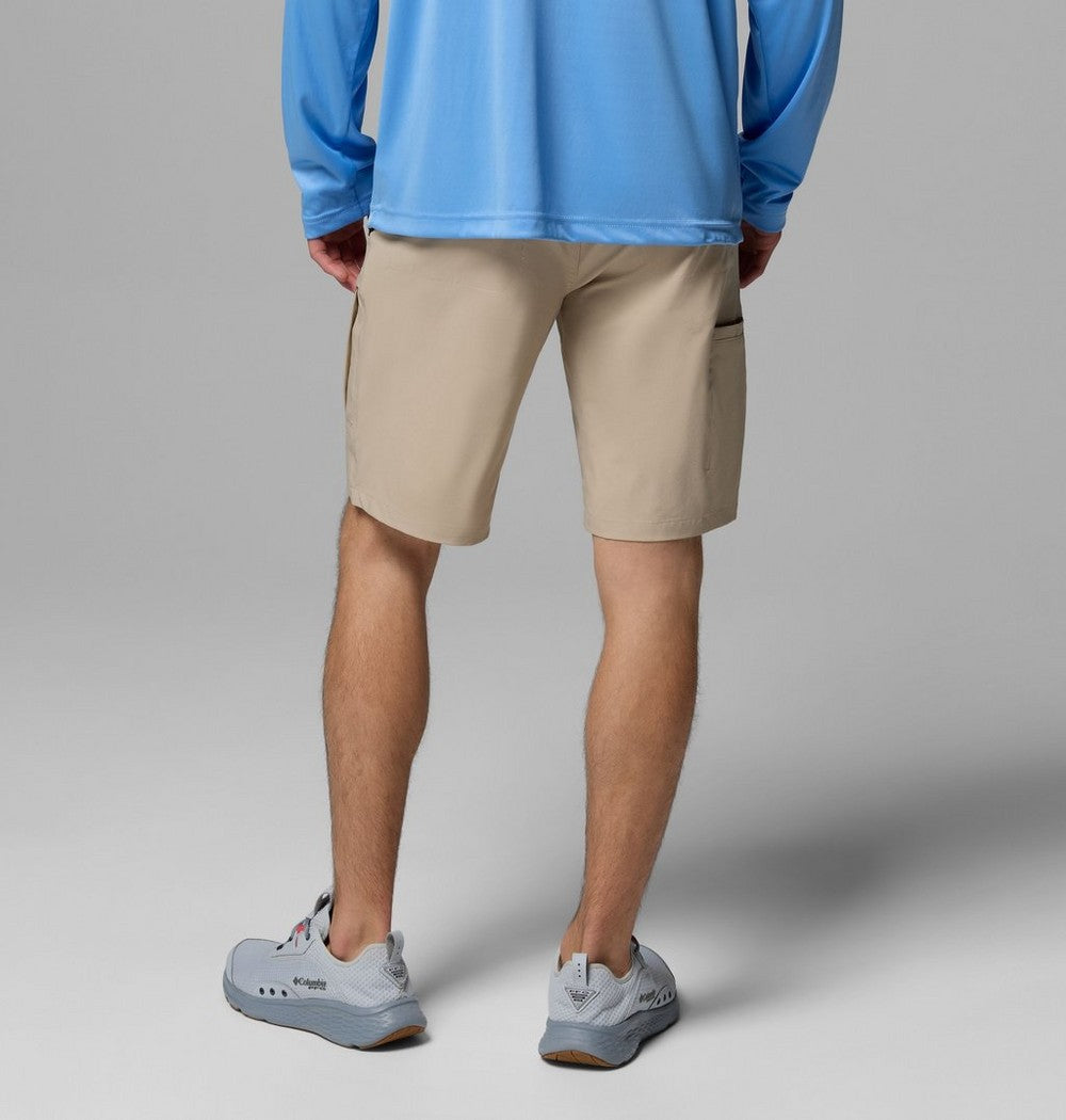 Men's Stretch Fishing Shorts - Tan