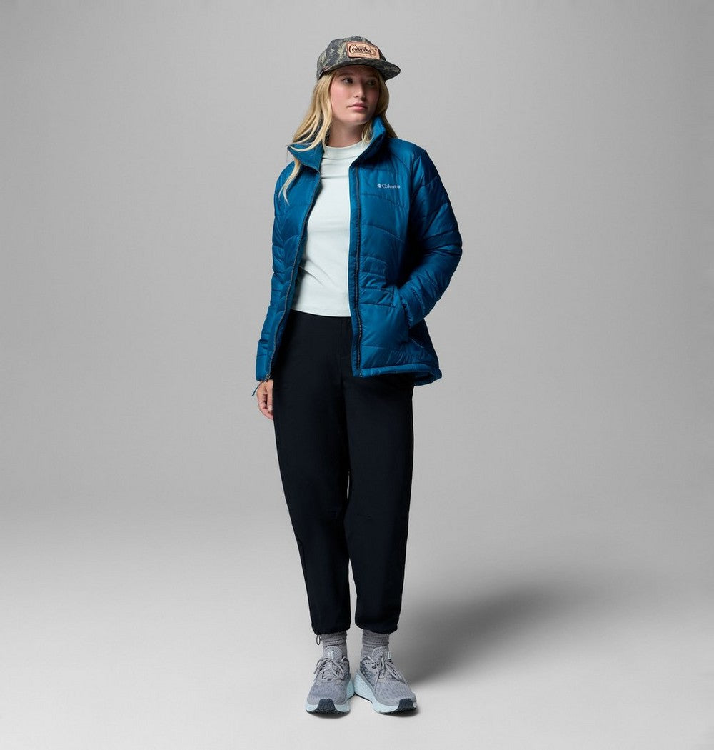 Women's Water-Resistant Insulated Jacket - Brown
