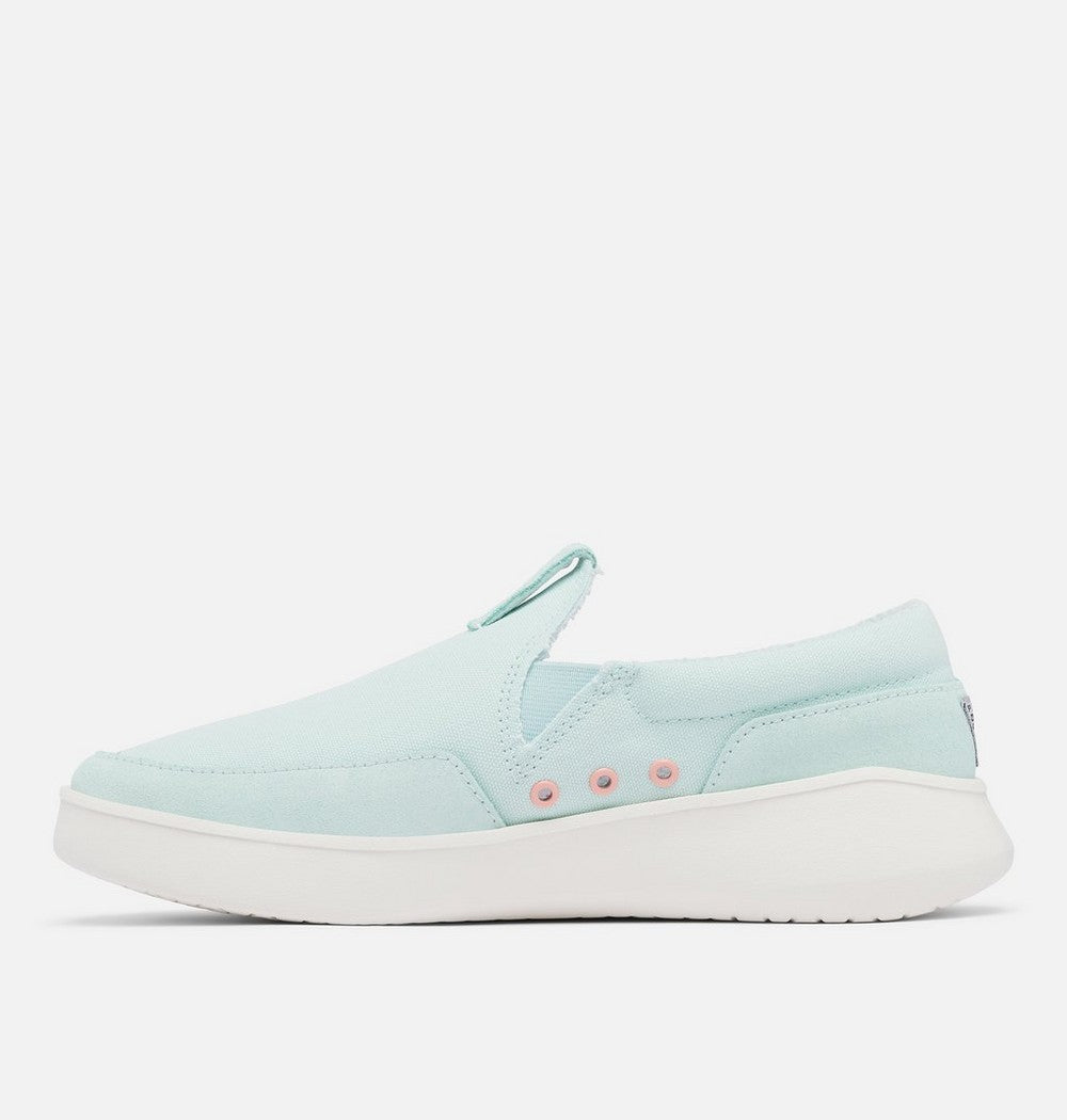 Women's Canvas Deck Shoe - Tan