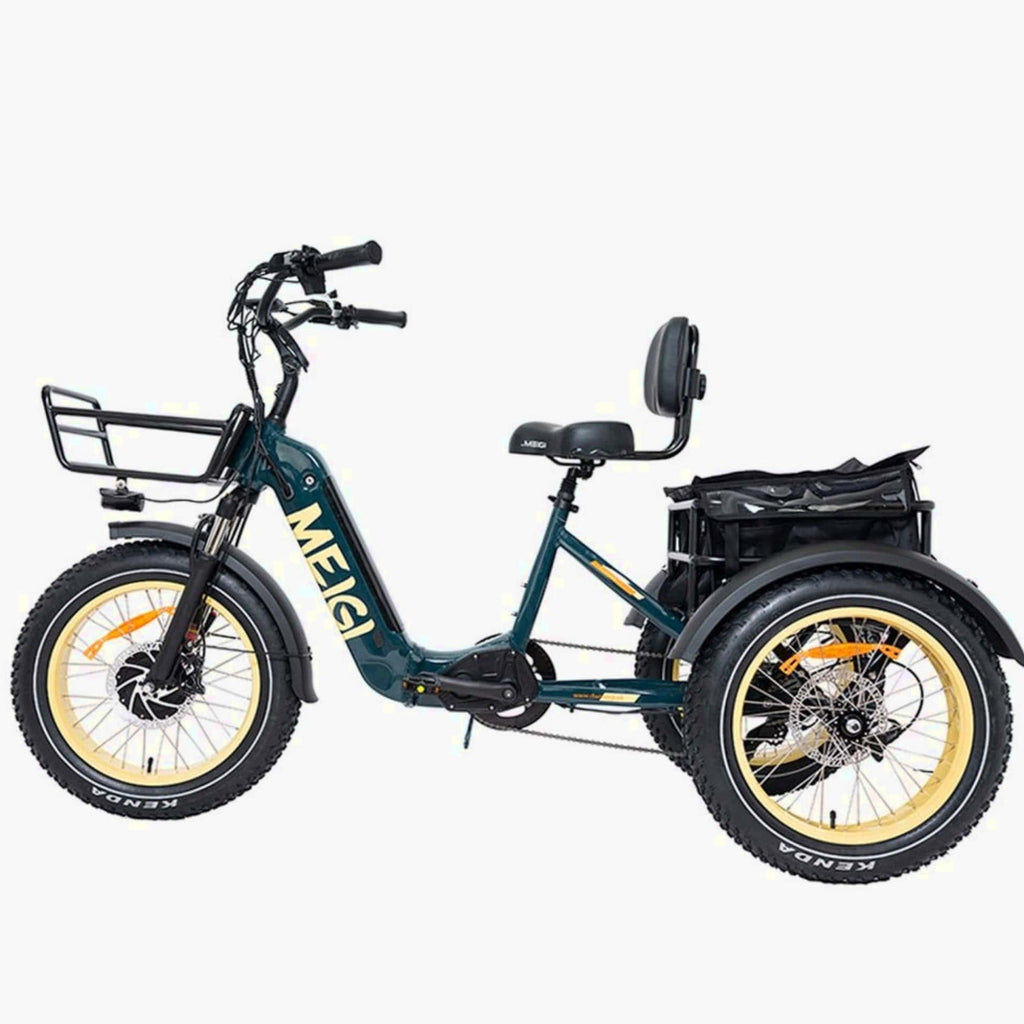 DWMEIGI Silverado 20 Foldable Fat Tire Electric Trike 48V/14AH 750W, 330LBS - MG2301
