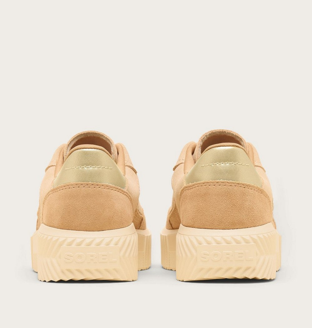 Women's T-Toe Leather Sneaker - Green
