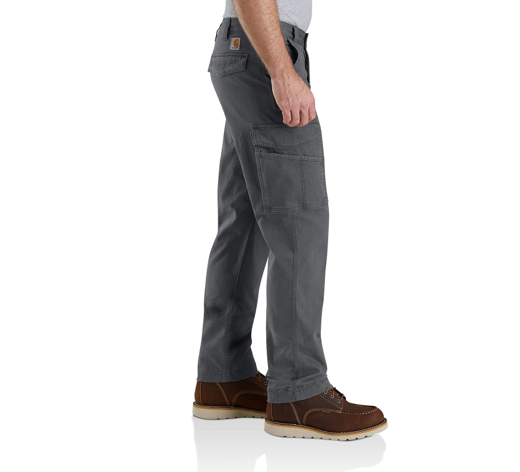 Men's Stretch Canvas Cargo Work Pants - Gray