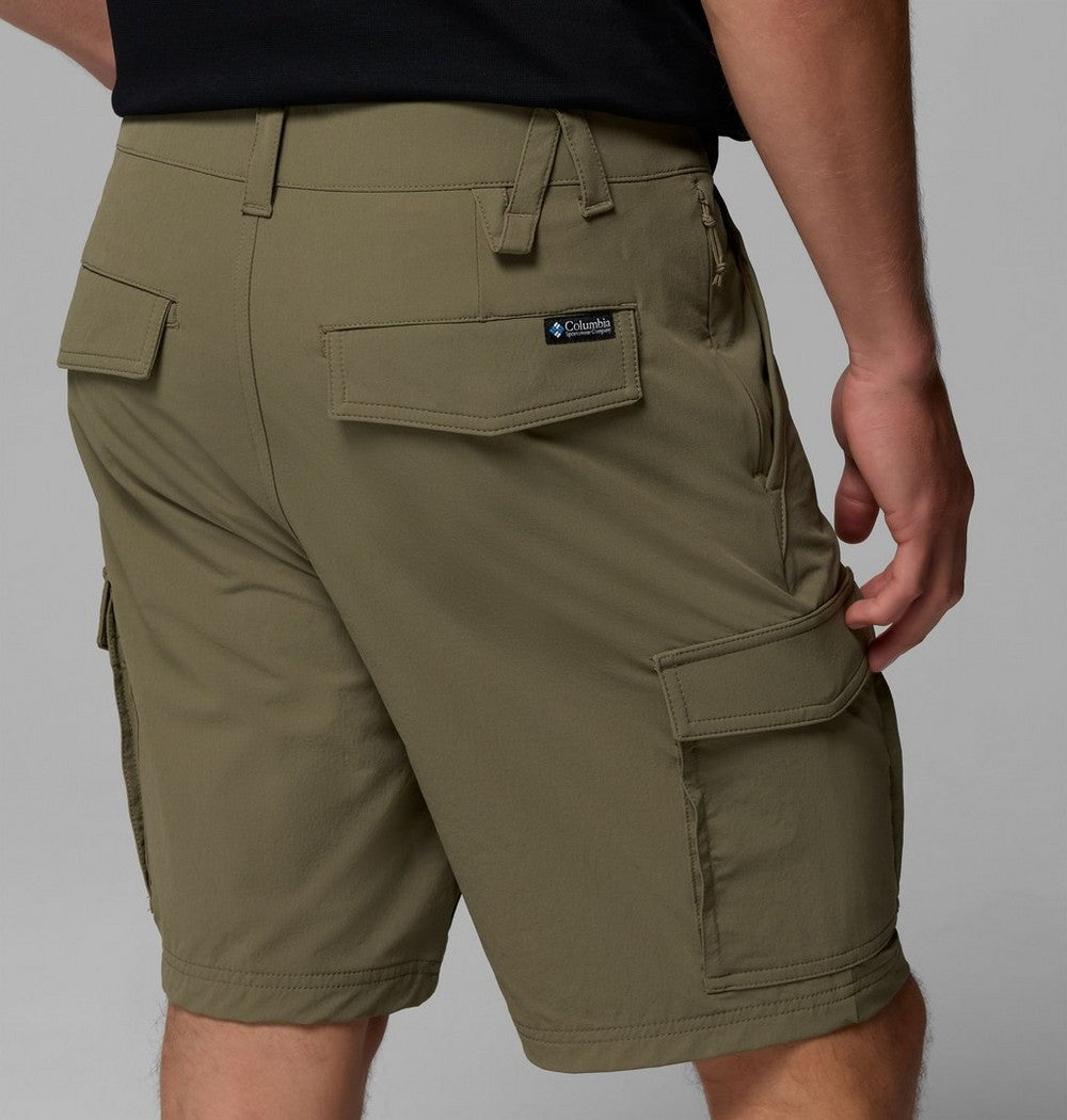 Men's Stretch Cargo Shorts - Black