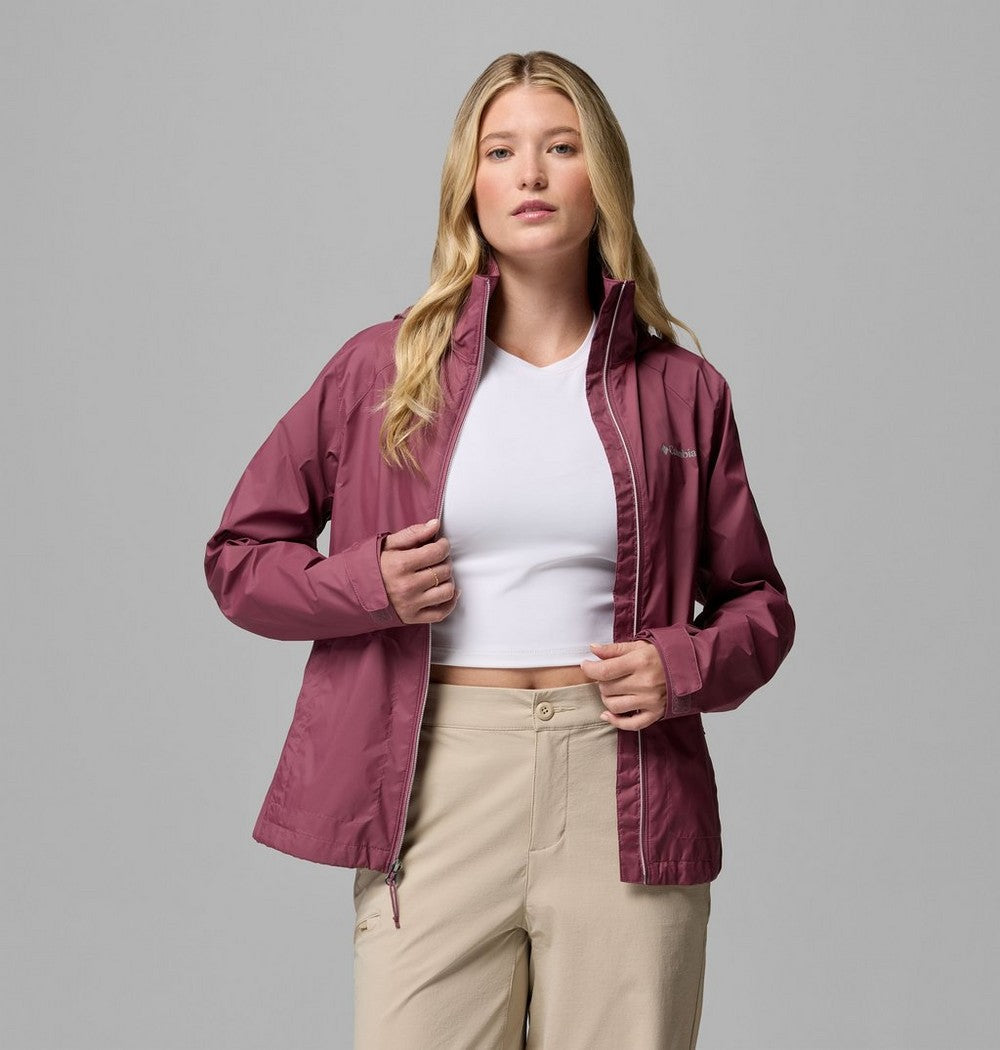 Women's Packable Water-Repellent Jacket - Blue