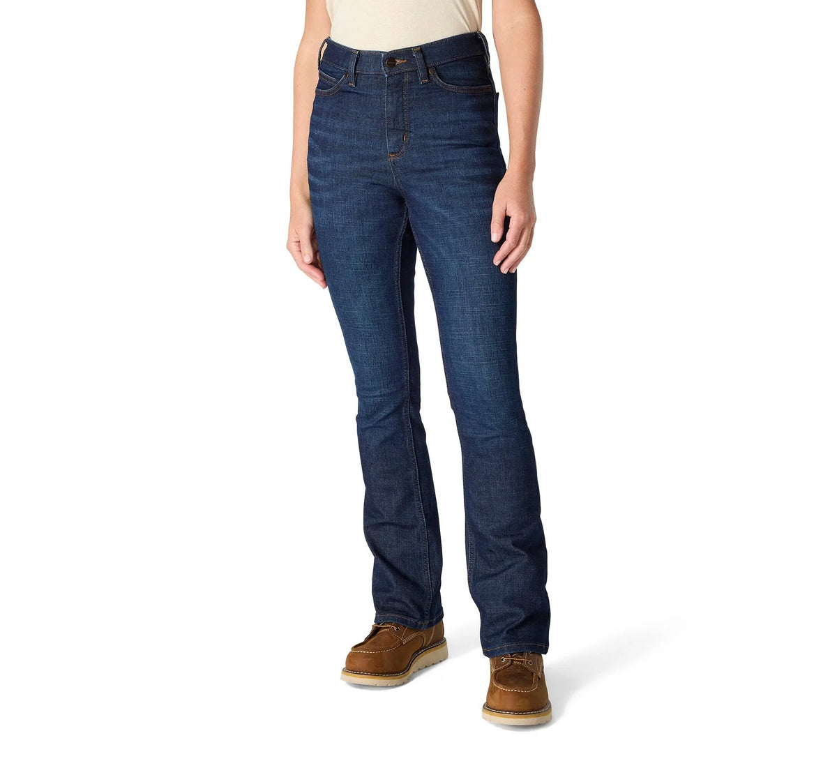 Women's High-Rise Bootcut Stretch Jeans - Downpour