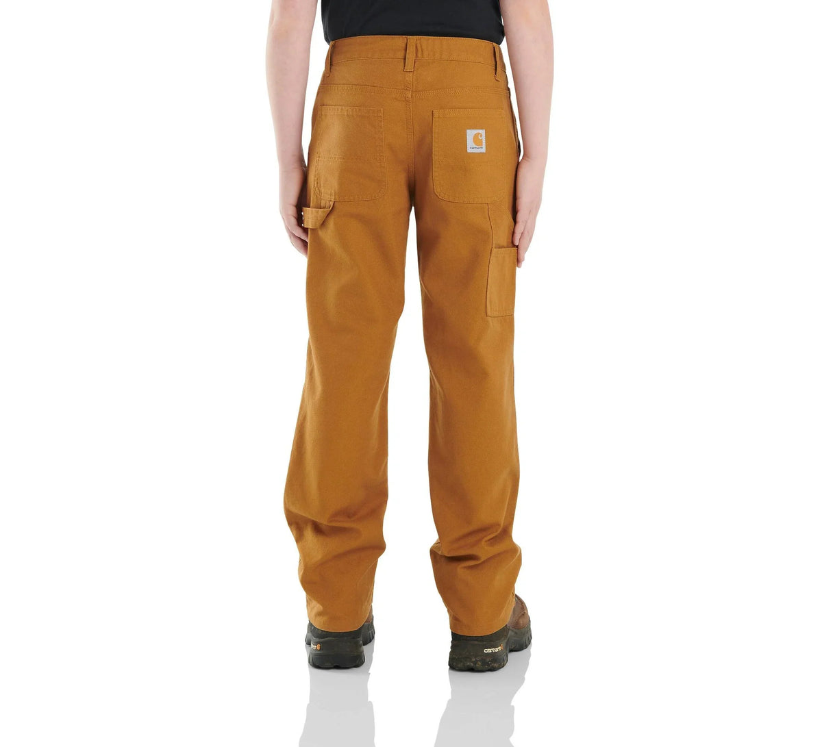 Boys' Cotton Canvas Utility Pants - Brown