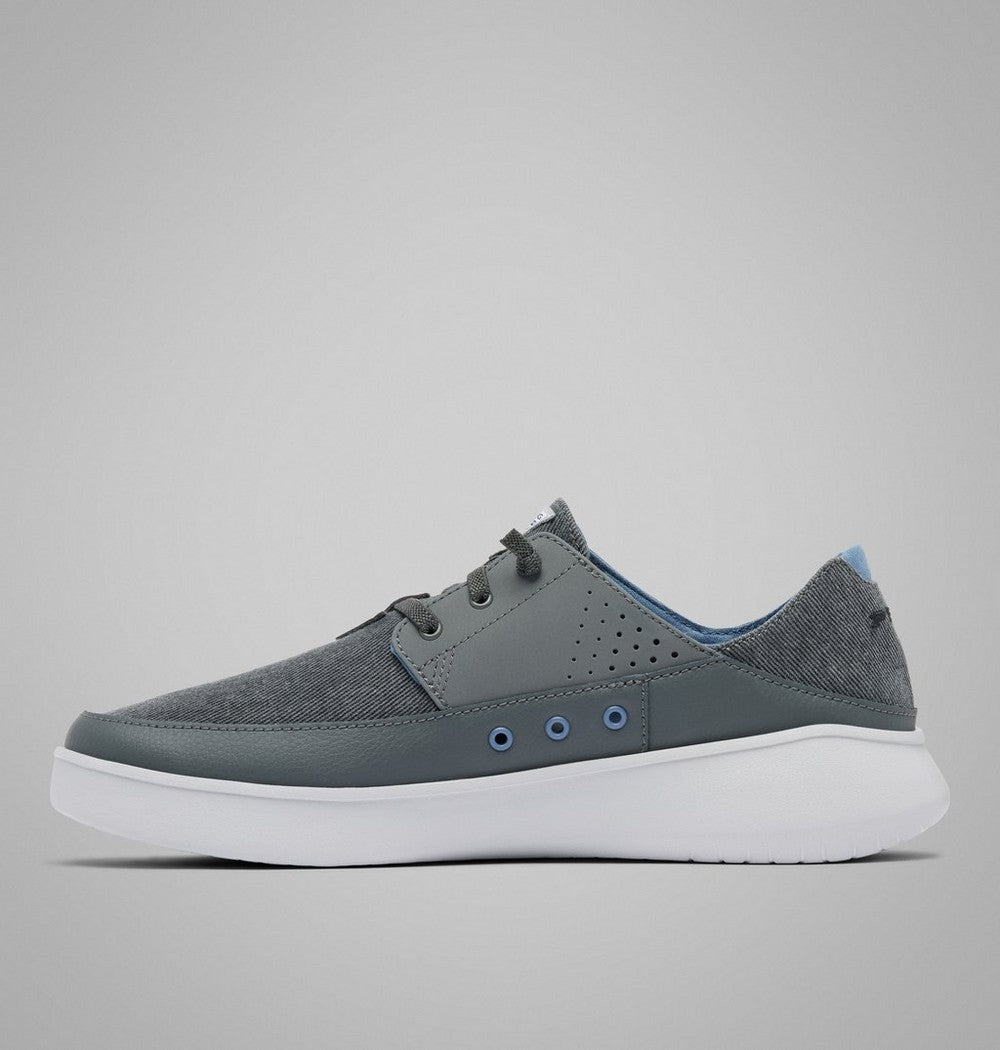 Men's Relaxed Boat Shoe - Blue and White