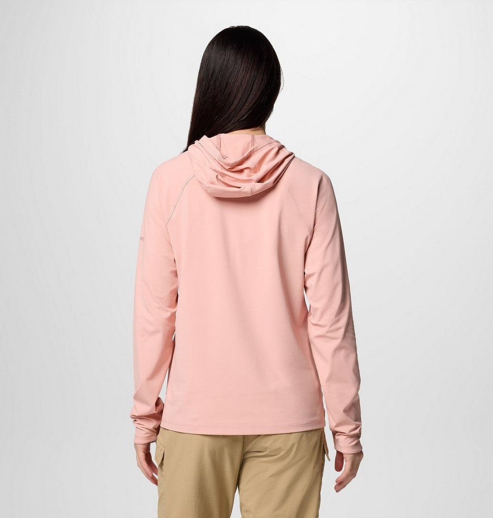 Women's UPF 50 Sun Hoodie - Pink