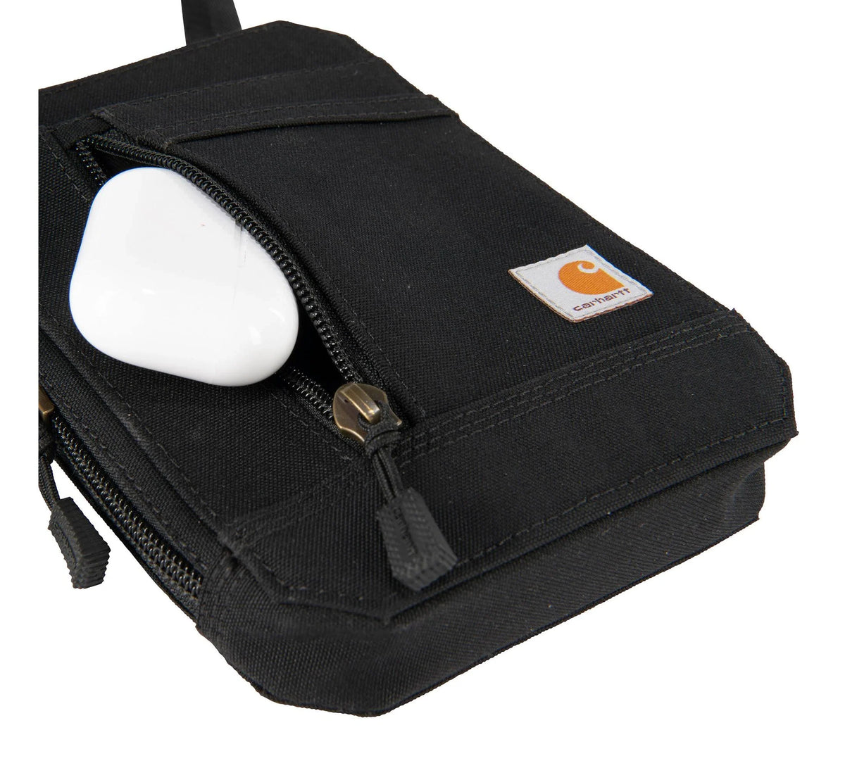 Nylon Crossbody Wallet - Black