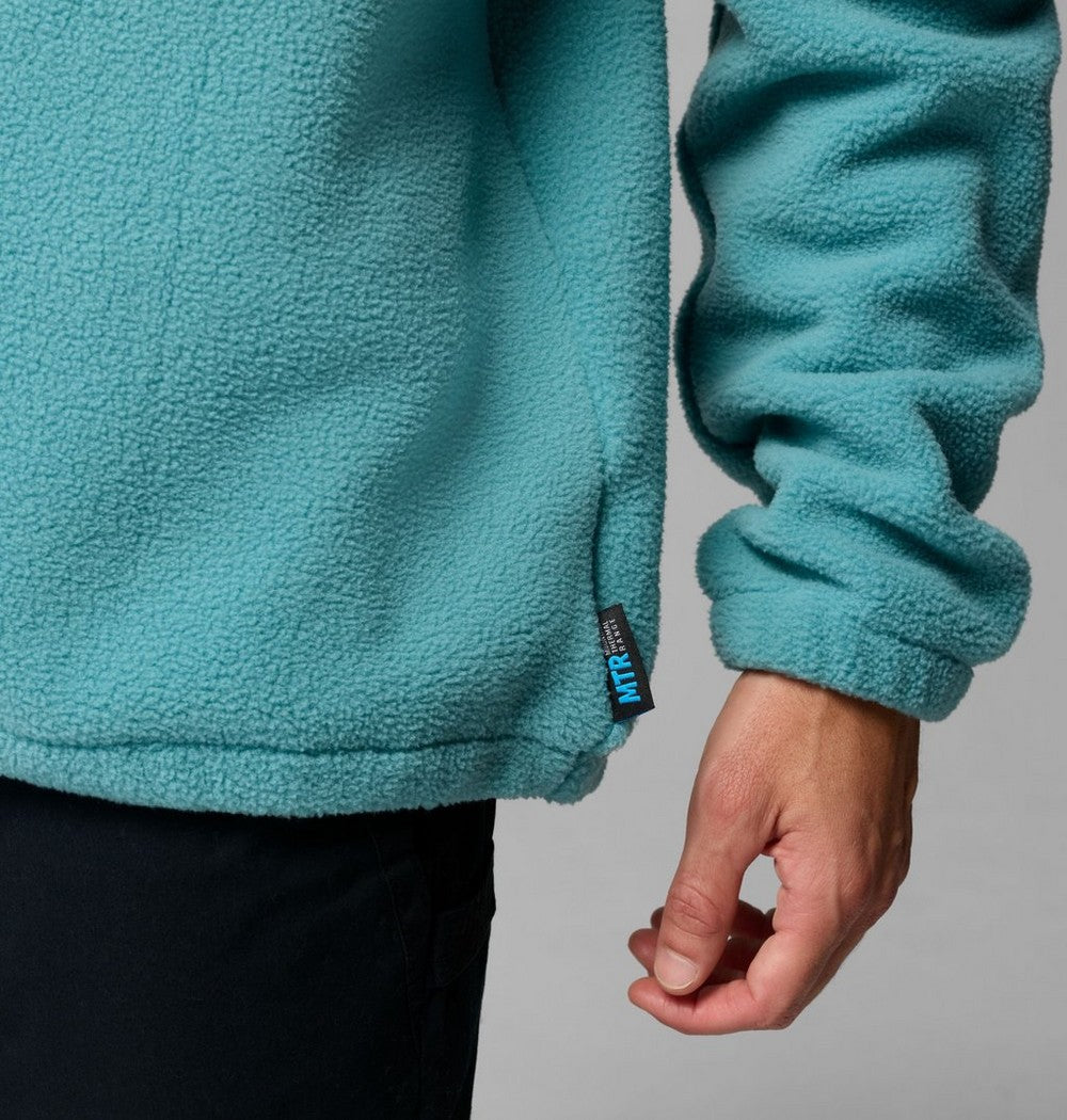 Men's Fleece Half-Zip Pullover - Dark Grey