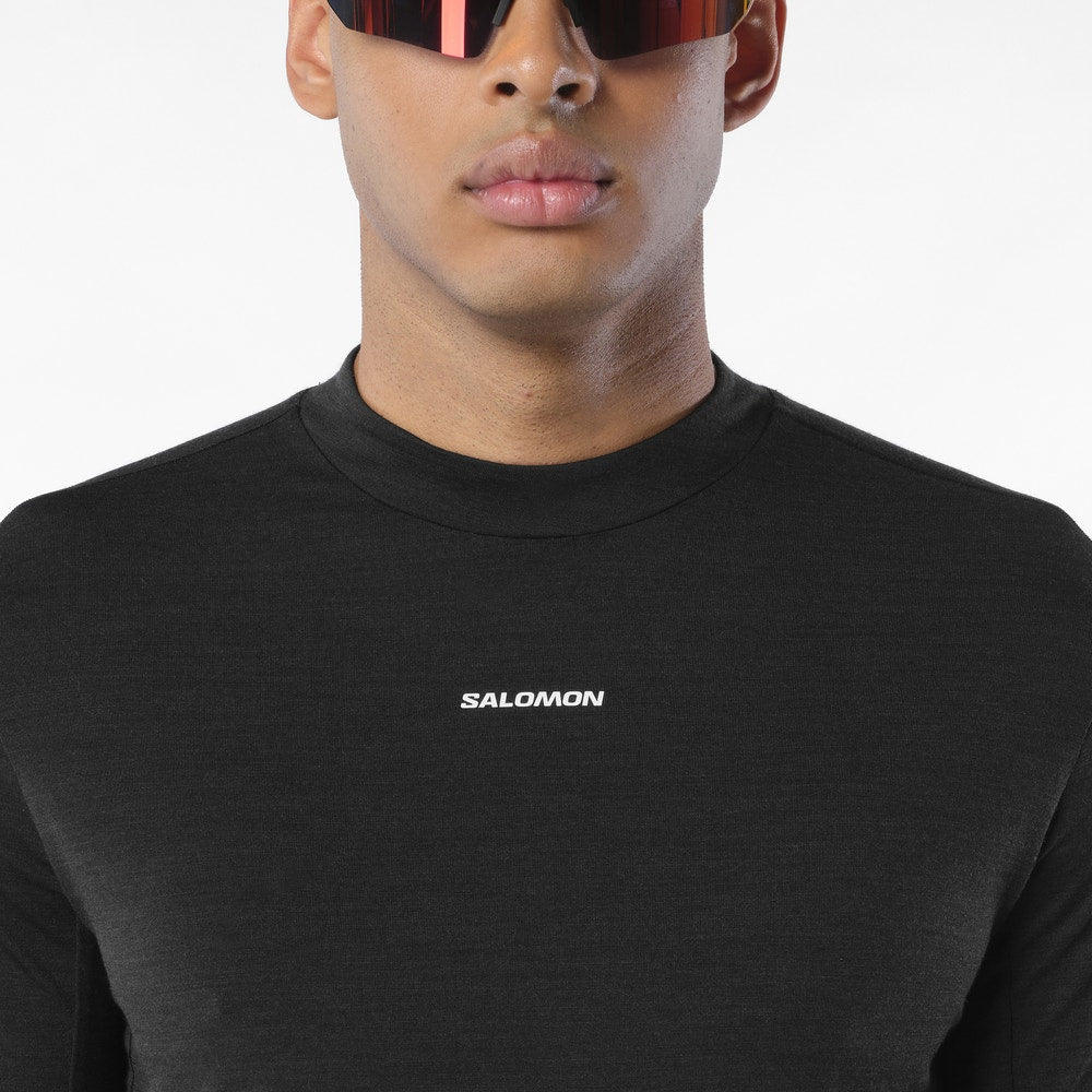 Men's Merino Blend Long Sleeve Base Layer - Antler