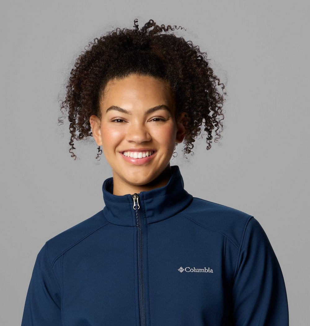 Women's Stretch Softshell Jacket - Blue