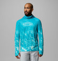 Men's Ventilated UPF 50 Sun Hoodie - Teal