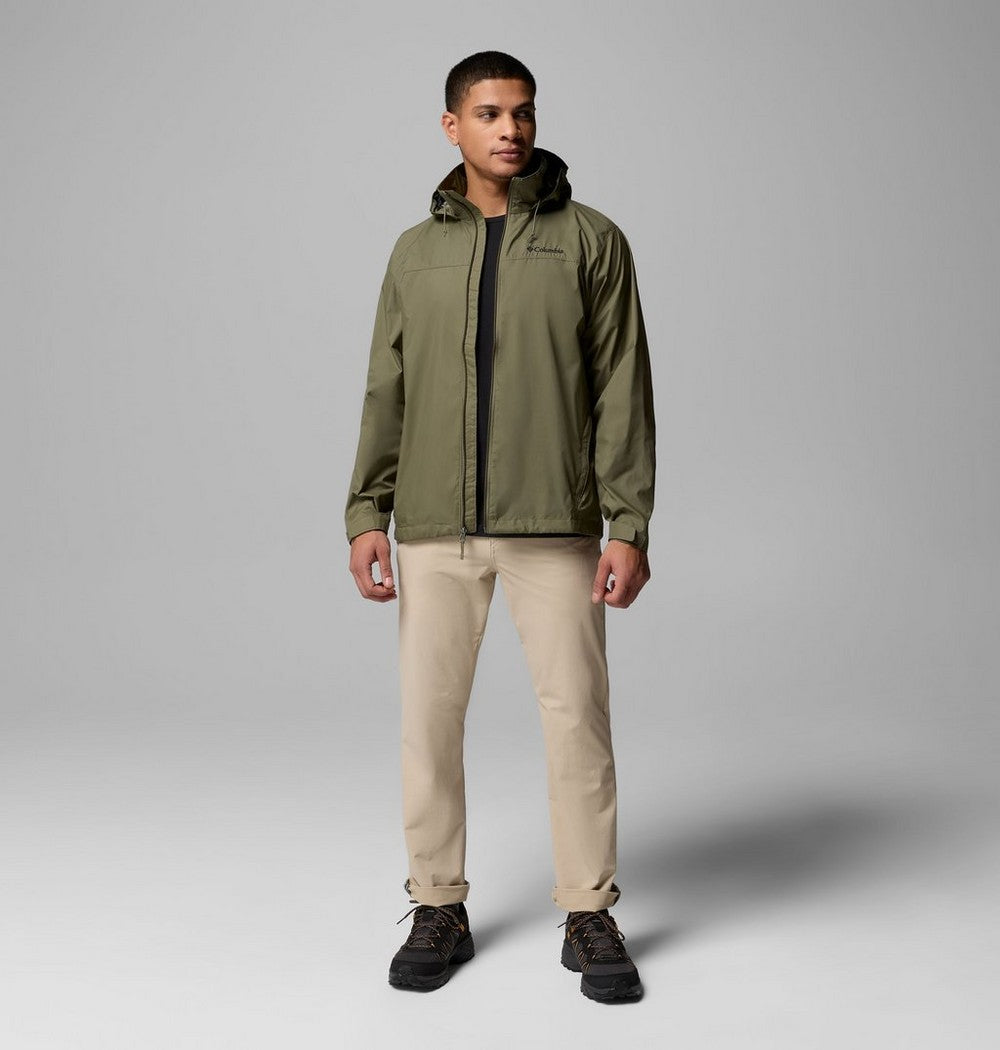 Men's Packable Light Rain Jacket - Tuscan