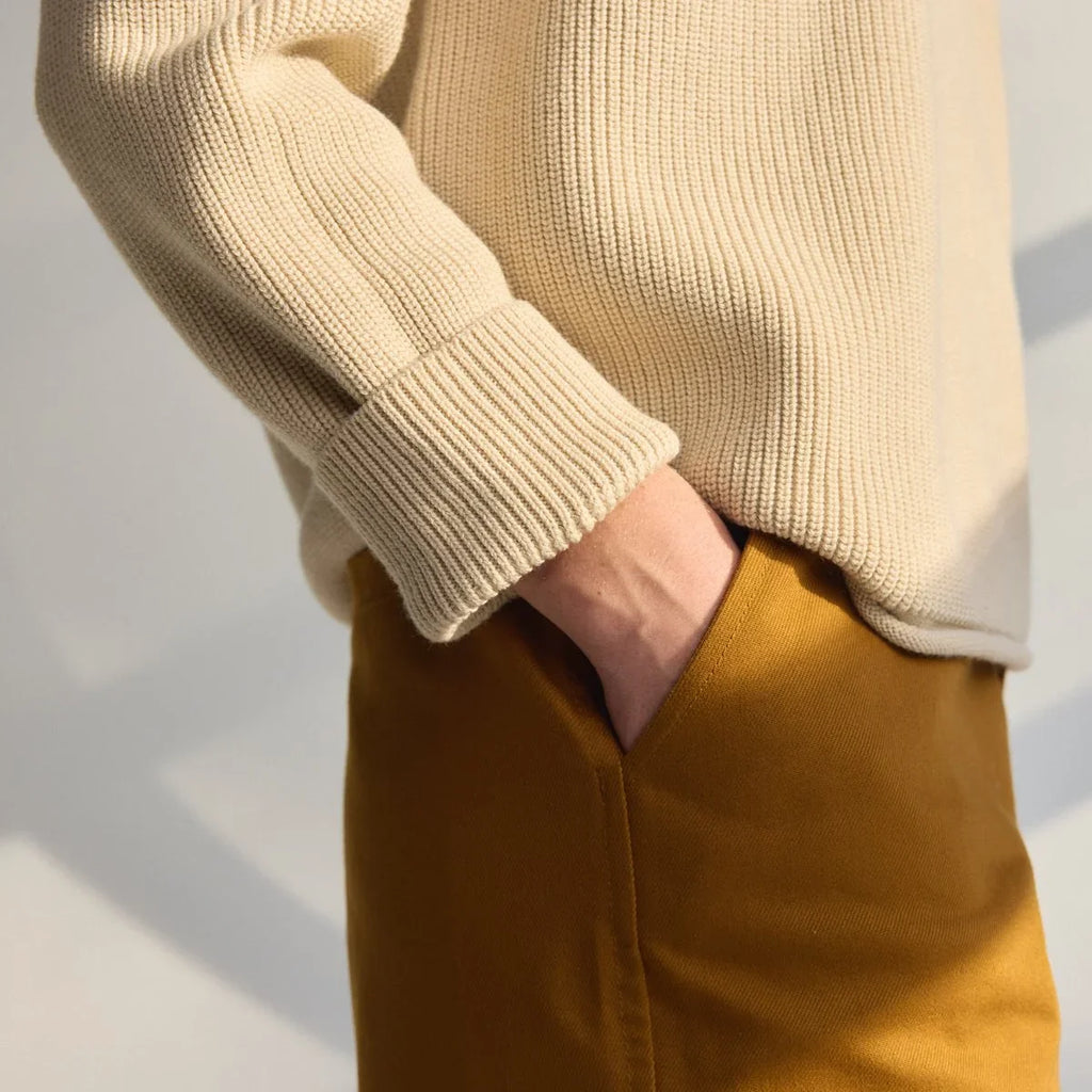Women's Water-Repellent Wool Cotton Sweater