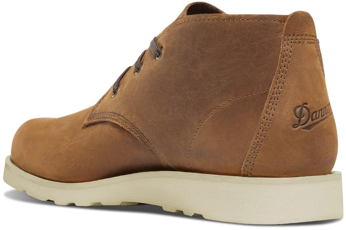 Full-Grain Leather Chukka Boots - Roasted Pecan