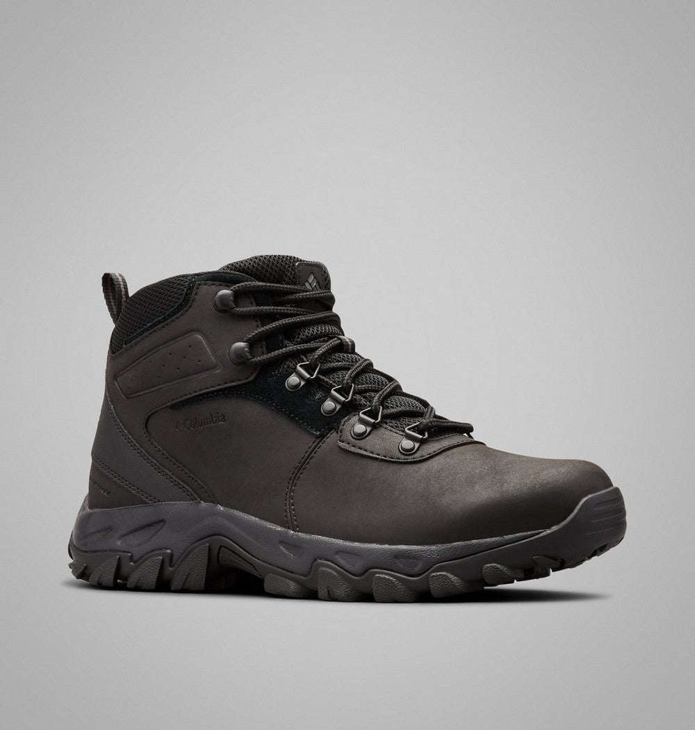 Men's Wide Waterproof Hiking Boot - Tan Blue
