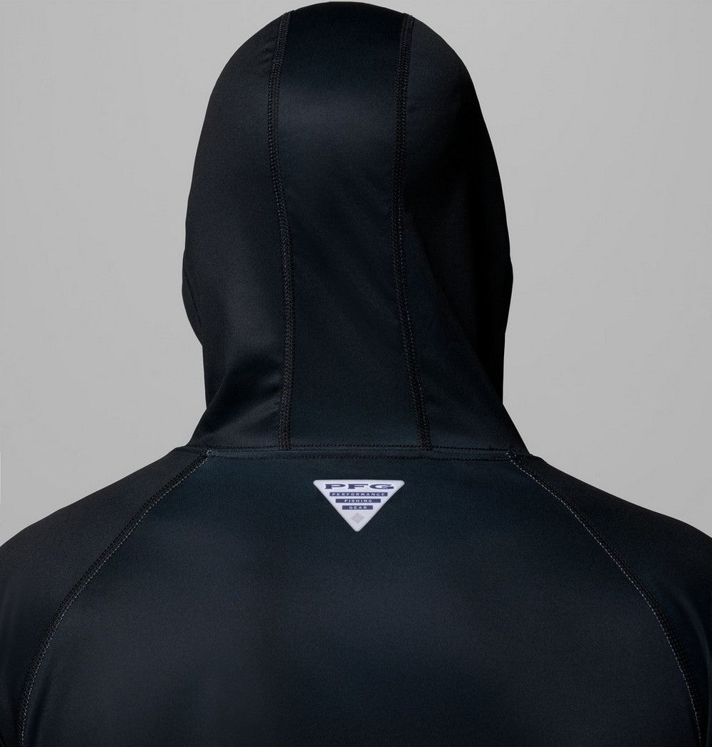 Men's UPF 50 Fishing Hoodie - Black