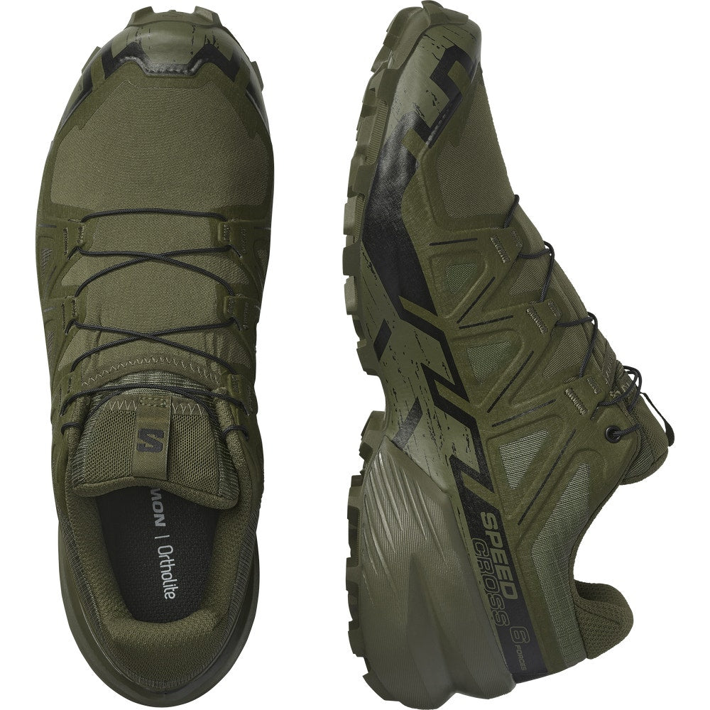 Unisex Wide Tactical Trail Shoes - Black