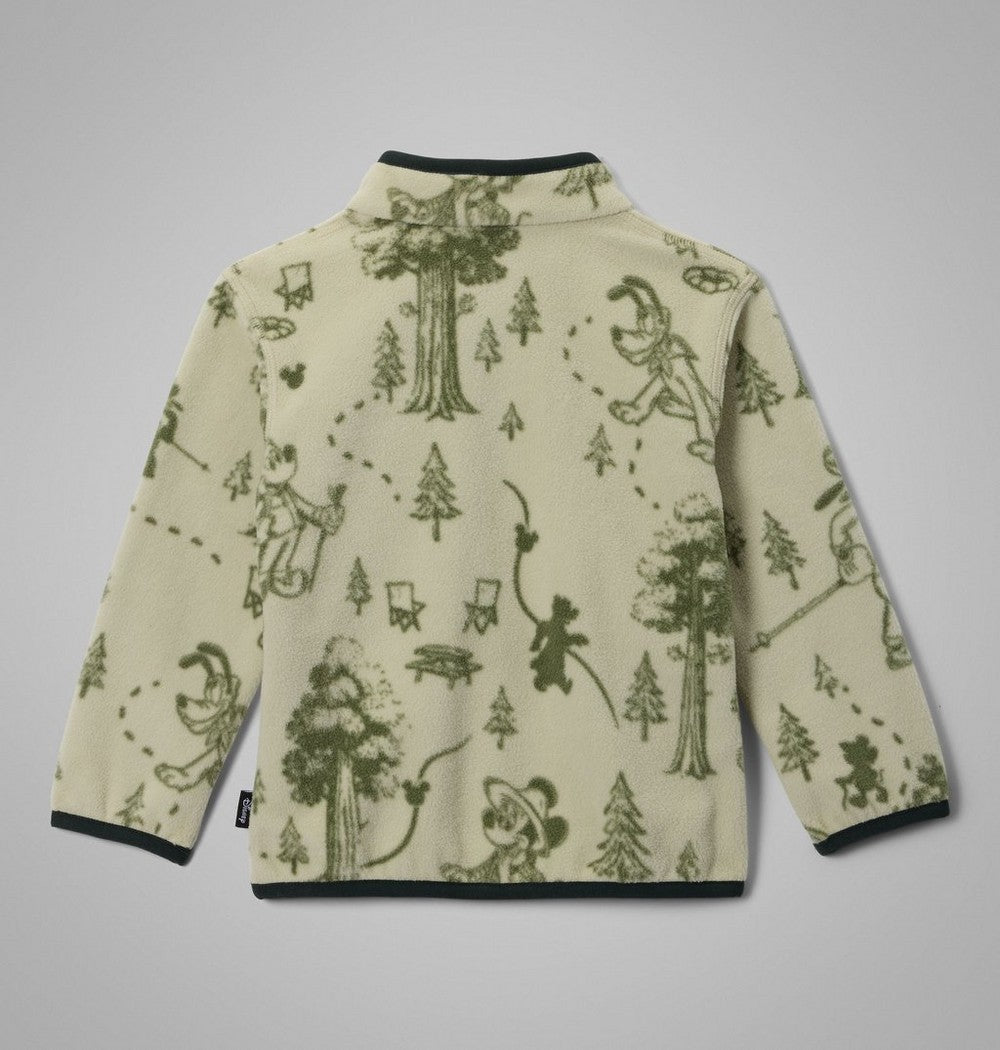 Toddler Character Print Half-Snap Fleece - Light Green