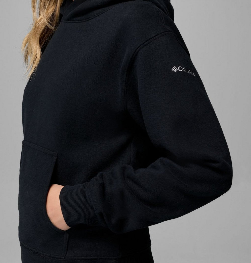 Women's Midweight Cotton Blend Hoodie - Brown
