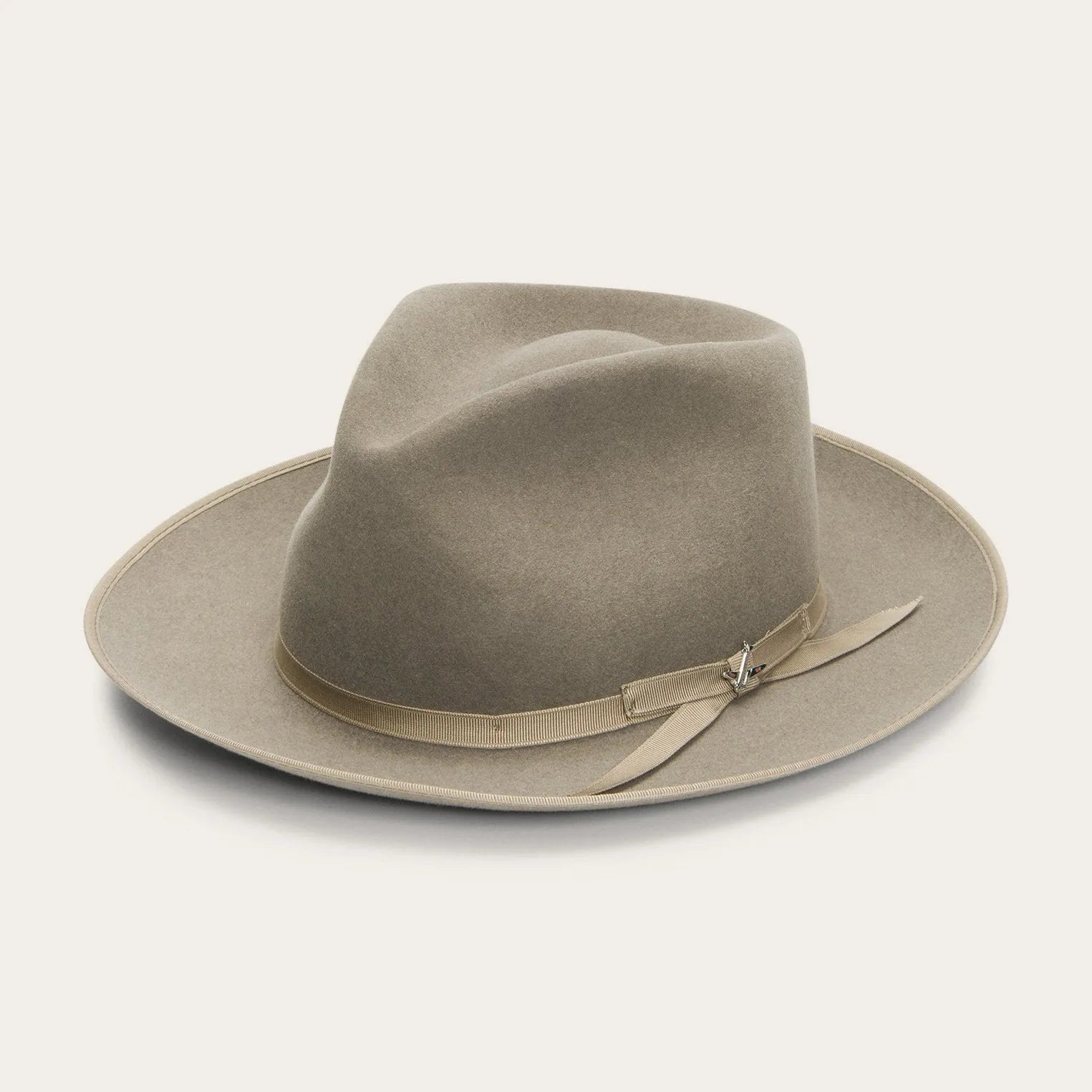 Skyliner Wool Fedora Natural Color