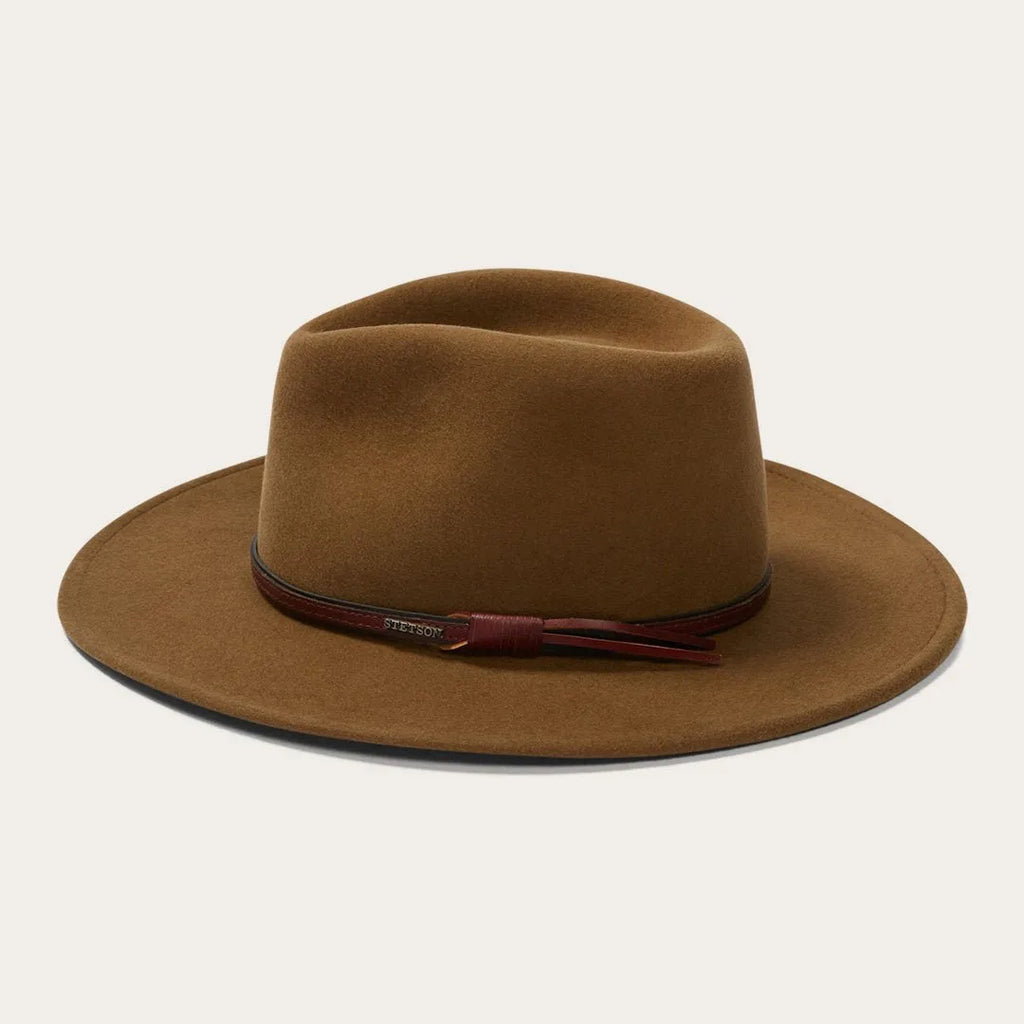 Bozeman Outdoor Wool Hat - Brown Color