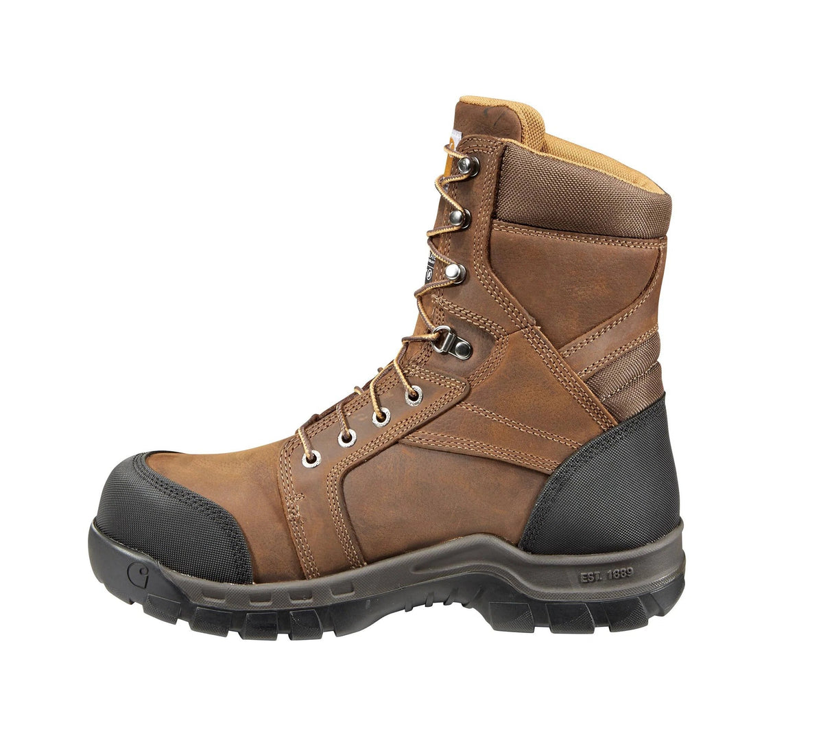 Men's 8-Inch Insulated Composite Toe Work Boot - Brown