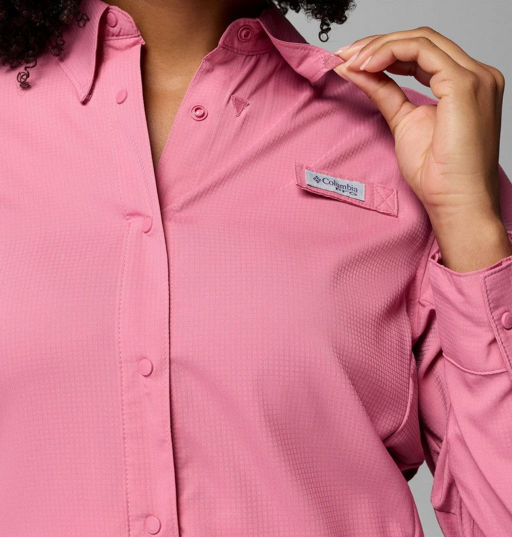 Women's Long Sleeve Fishing Shirt - Stone