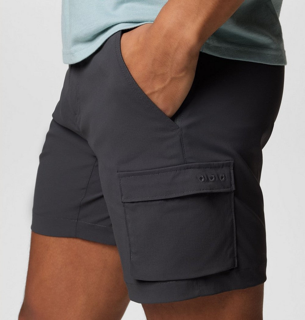 Men's Stretch Fishing Shorts - Cool Grey