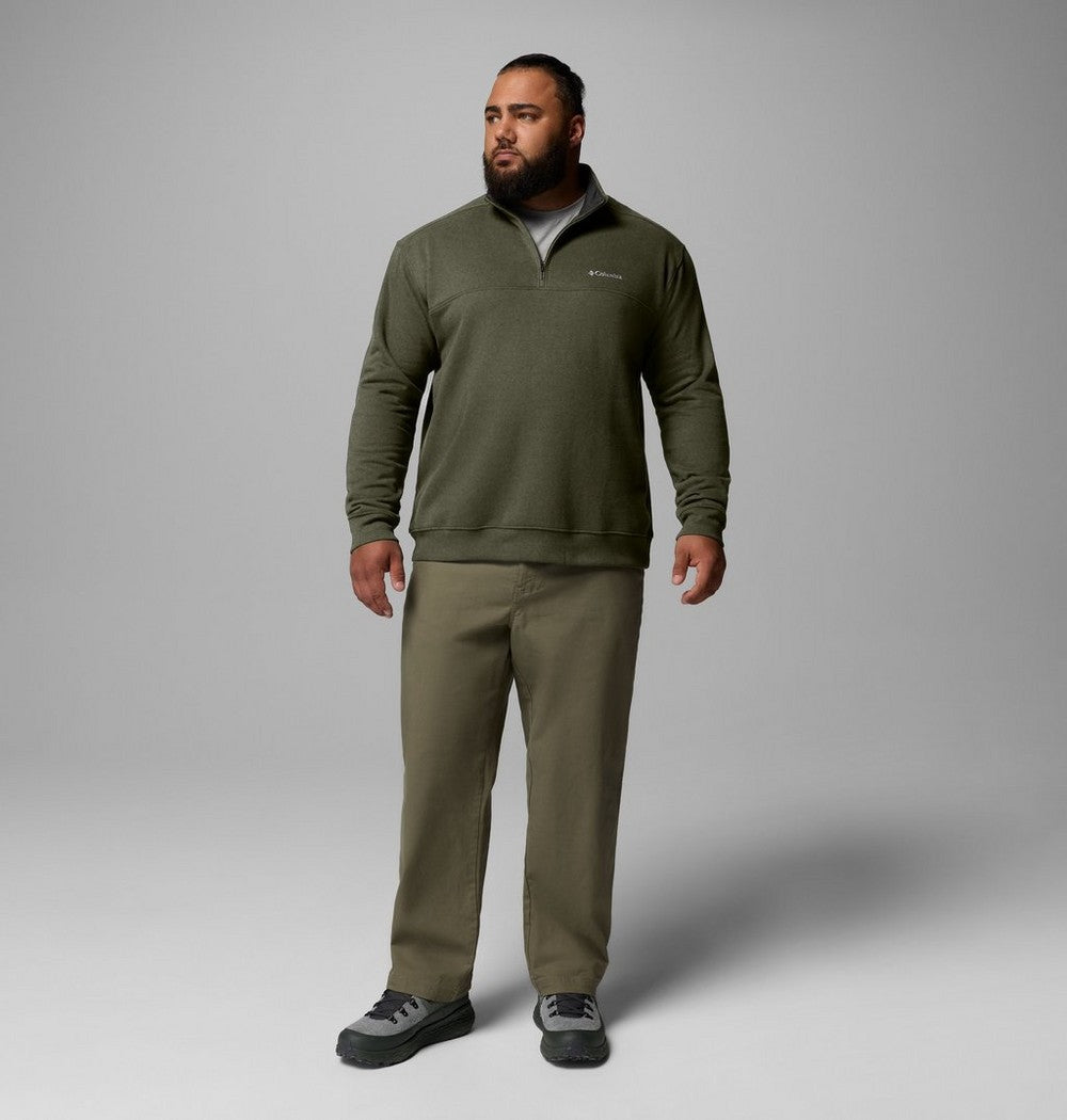 Men's Big Half-Zip Fleece Pullover - Blue