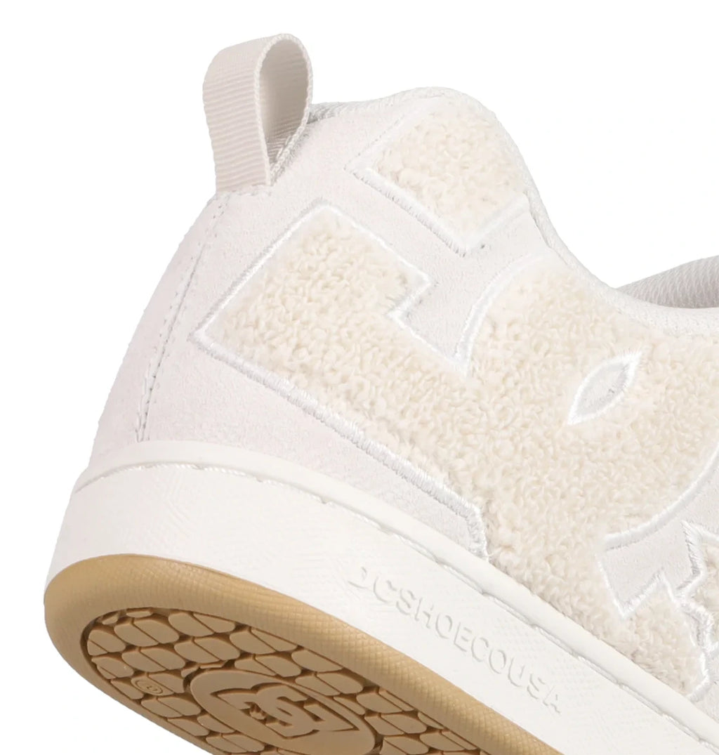 Women's Suede Padded Sneaker - Off White Gum