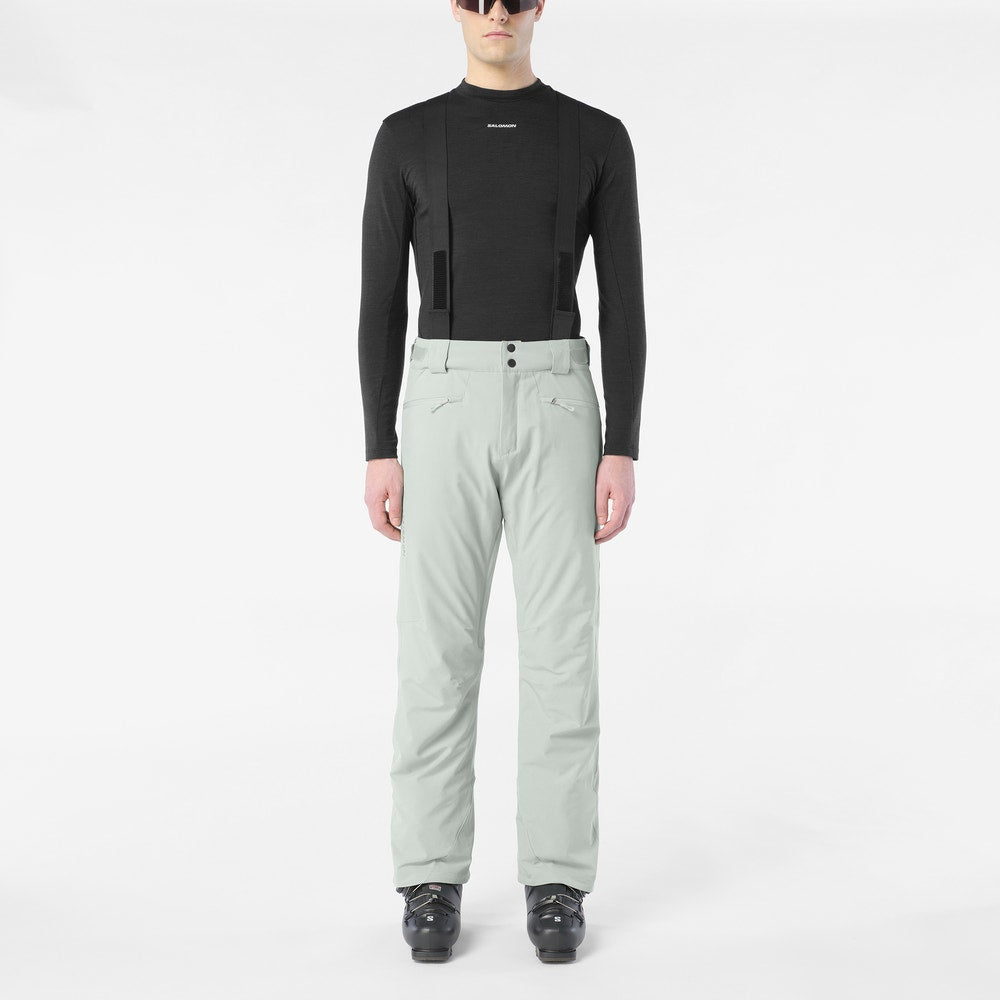 Men's Insulated Ski Pants - Black
