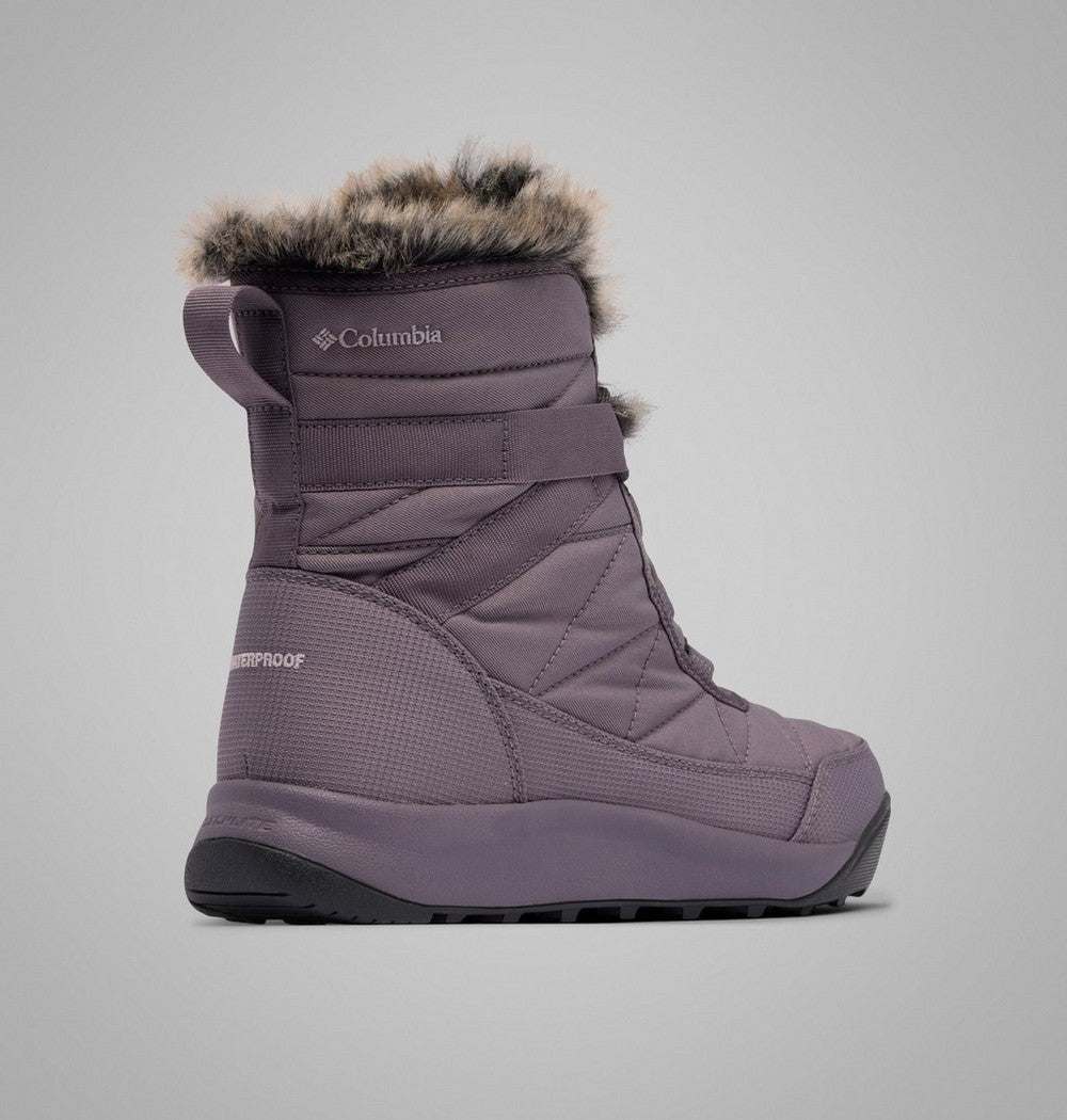 Women's Insulated Winter Ankle Boot - Gray Purple