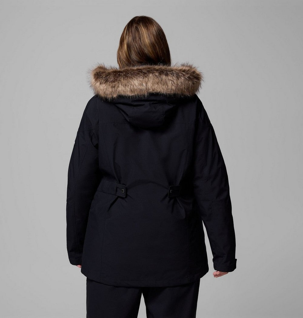 Women's Plus 3-In-1 Hooded Winter Jacket - Green