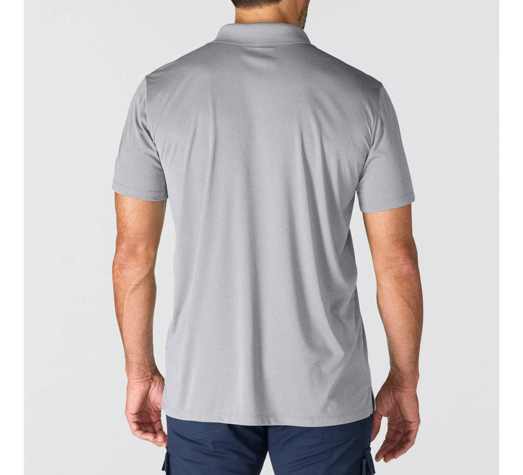 Men's Relaxed UPF 50+ Short Sleeve Polo - Blue
