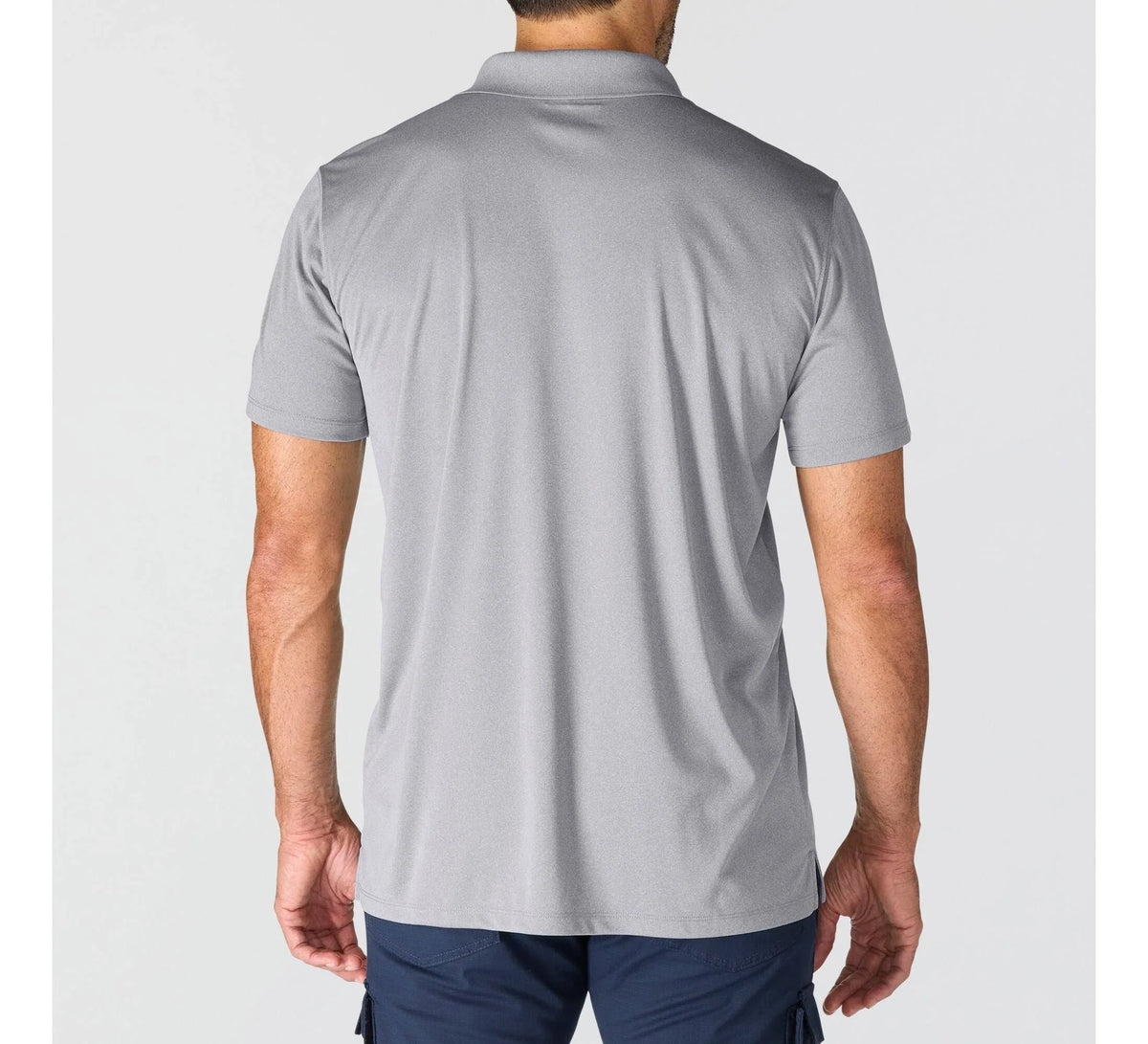 Men's Relaxed UPF 50+ Short Sleeve Polo - Blue