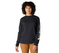 Women's Loose Long Sleeve Logo T-Shirt - Pink