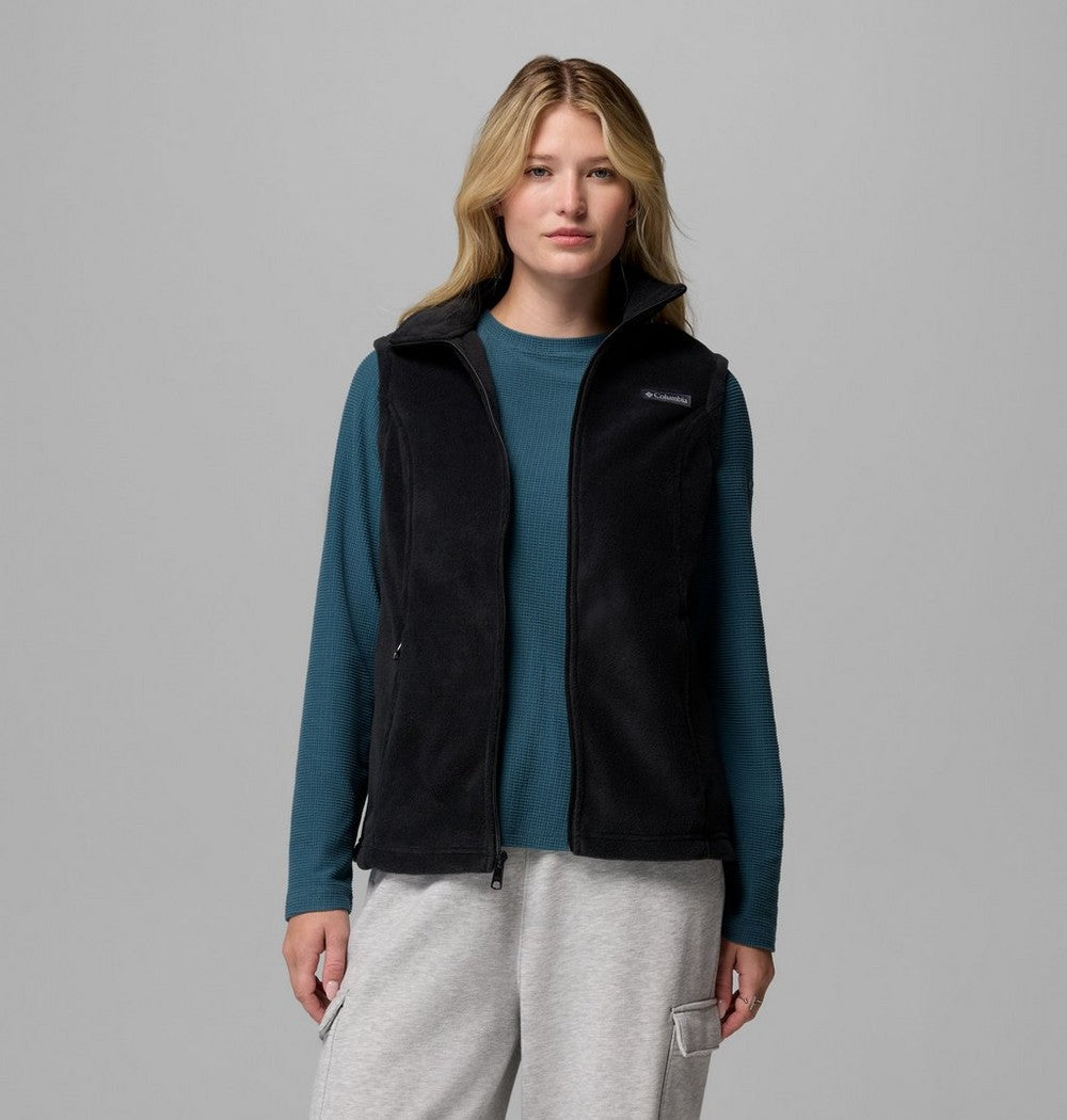 Women's Fleece Vest - Chalk