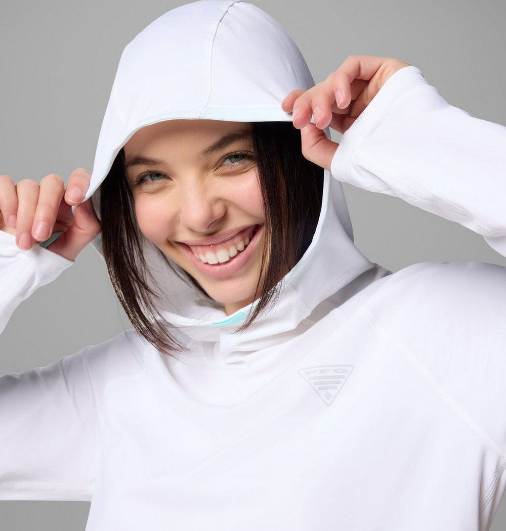Women's UPF 50 Sun Hoodie - Pink