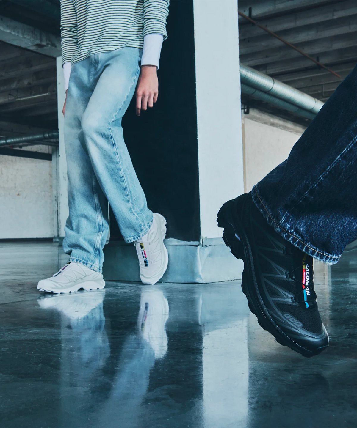 Textile And Synthetic Sneakers - White