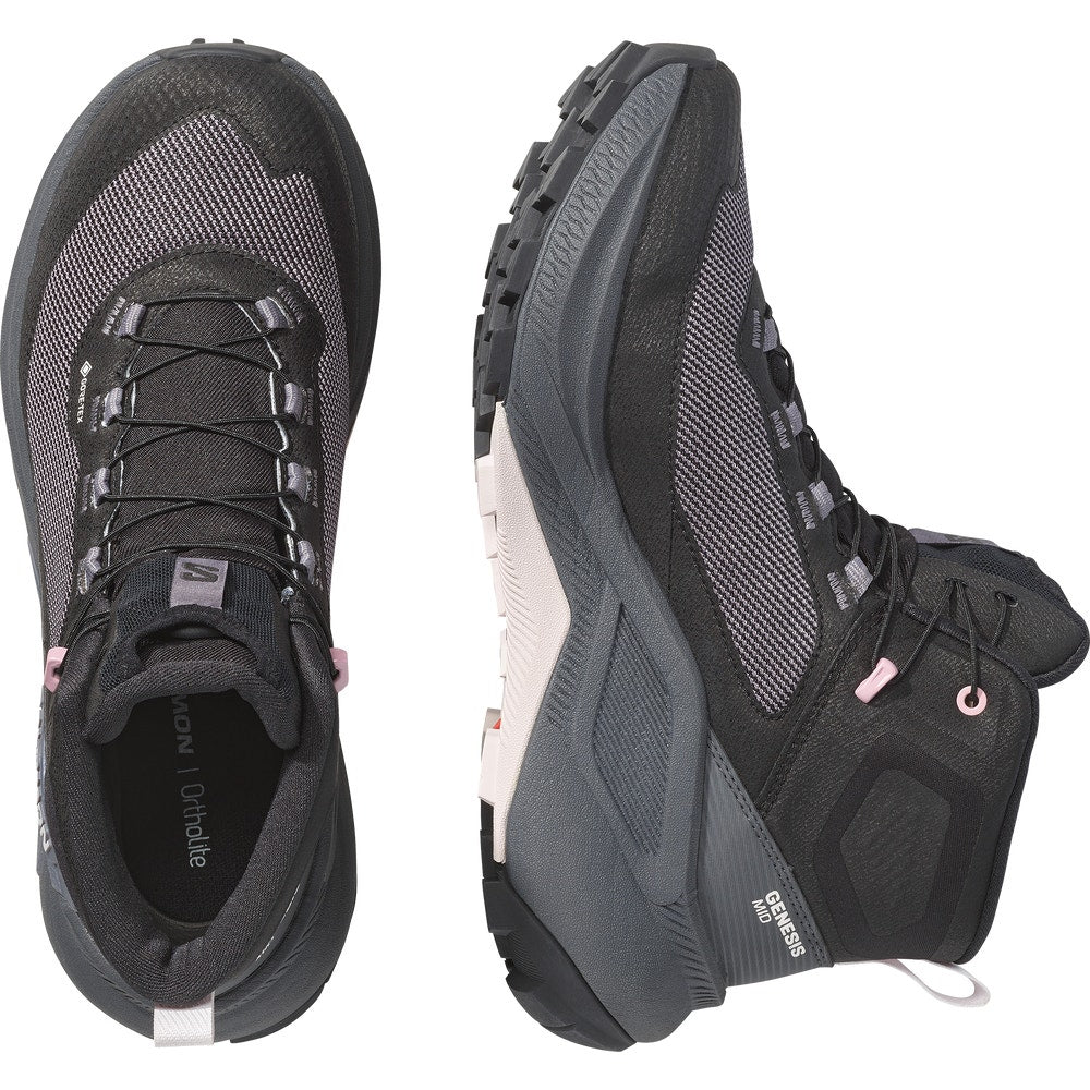 Women's Mid Waterproof Hiking Shoes - Gray