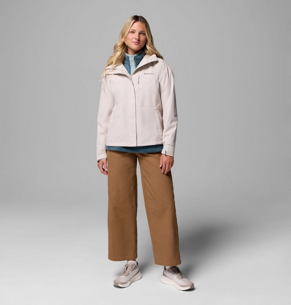 Women's Waterproof Rain Jacket - Coral