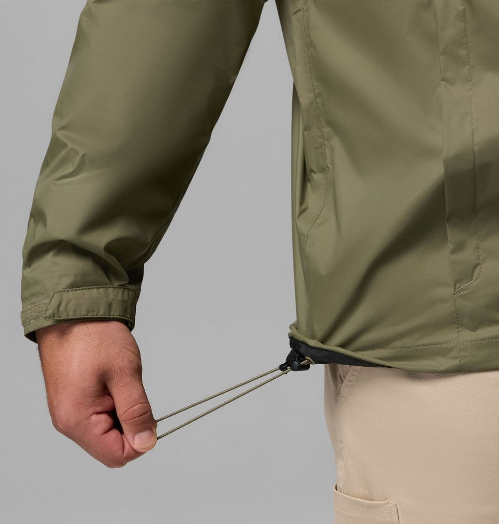 Men's Big Seam-Sealed Rain Jacket - Blue