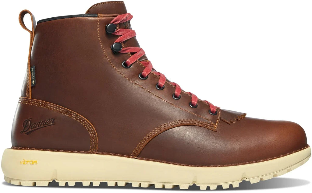 Men's 6-Inch Waterproof Leather Boot - Brown